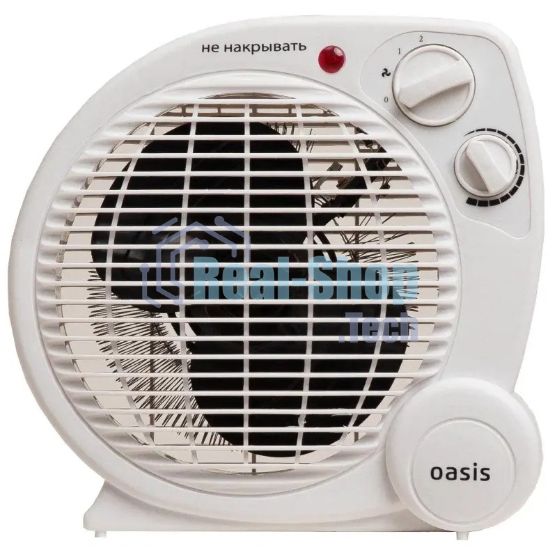 Тепловентилятор Oasis SG-20R (F) белый, 2000 Вт, 20 м2