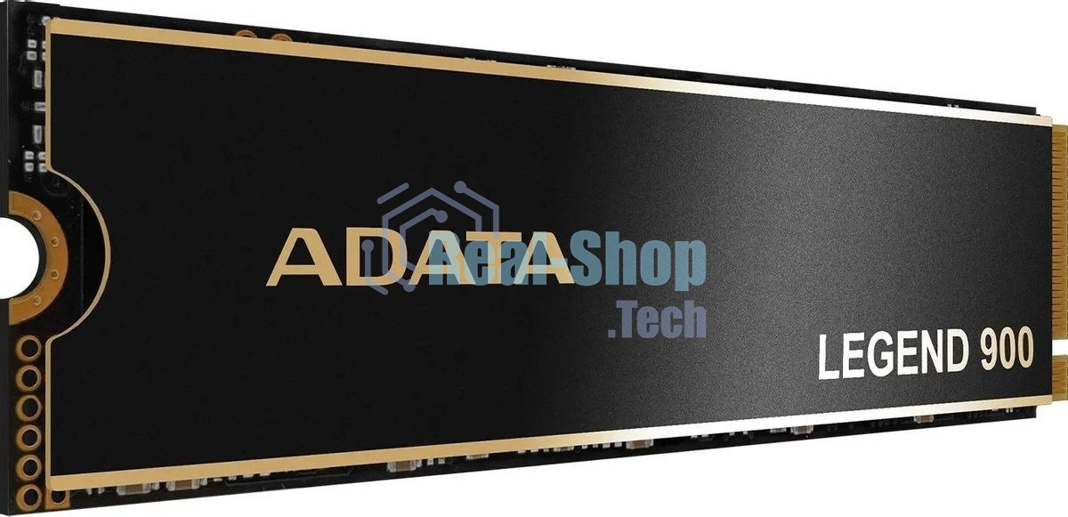 Накопитель SSD ADATA LEGEND 900, 2000Gb, PCIe 4.0 x4, 2280, NVMe, R/W 7000/5400, с радиатором