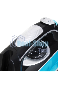 Утюг Hyundai H-SI01336 2800Вт черный/голубой