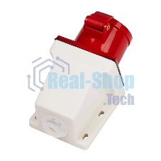 Розетка стационарная для наружной установки PPC 114 3Р+РЕ 16А 380В IP44 Jazzway
