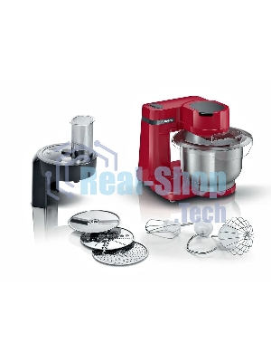 Кухонный комбайн Bosch MUMS2ER01 700Вт красный