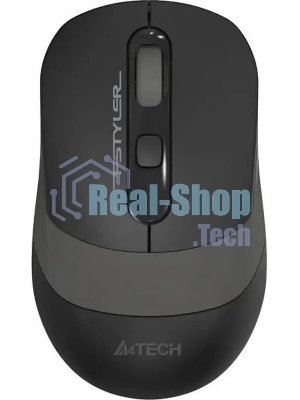 Мышь проводная A4Tech Fstyler FM10S черный/серый, 1600 dpi, USB, кнопки - 4