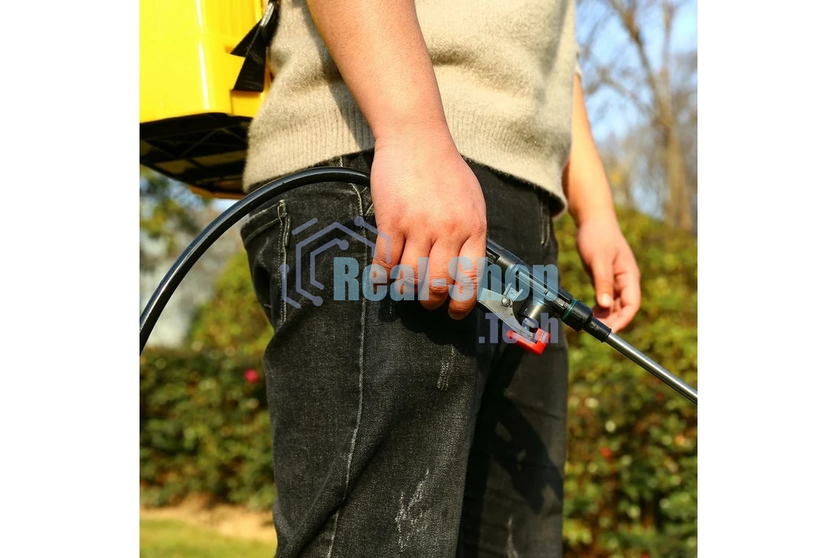 Опрыскиватель Deko DKSP10 16л желтый (065-0954)