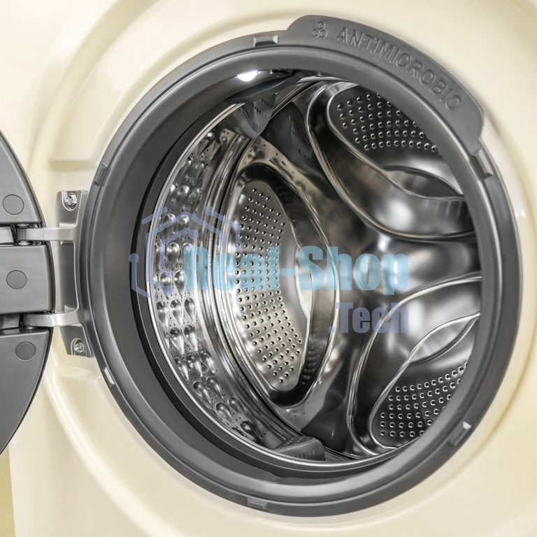 Стиральная машина Centek CT-1959 бежевый, загрузка фронтальная 8 кг, 1400 об/мин., класс: А+++