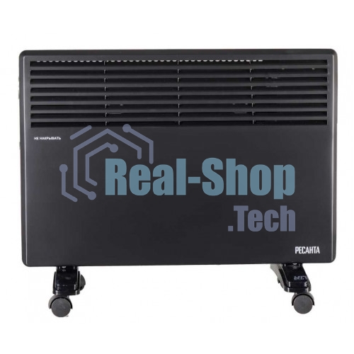 Конвектор Ресанта ОК-1600Ч, черный, 1600 Вт, 20 м2, термостат 67/4/34