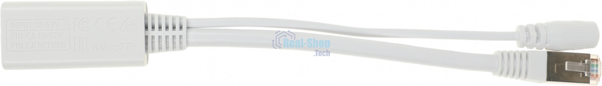 Инжектор PoE RBGPOE 10/100/1000BASE-T 48В(DC)