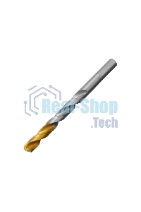 Сверло спиральное по металлу Denzel 8,5 x 117мм, Р6М5, Golden Tip