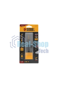 Сверло ступенчатое Denzel 6-8-10-12-14-16-18-20-22-24-26-28-30мм, Р6М5, 6-гр. хвостовик 723604