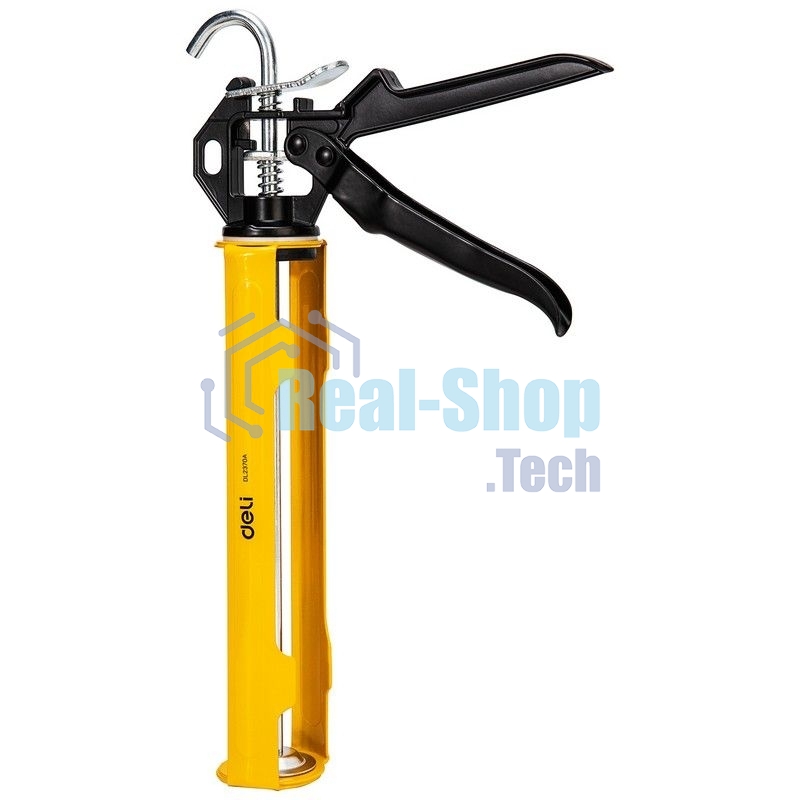 Пистолет для герметика Deli DL2370A Размер: 10 дюймов/250 мм. Сталь А3 + алюминий.