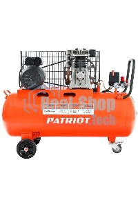 Компрессор поршневой Patriot PTR 100-440I масляный 440л/мин 100л 2200Вт оранжевый