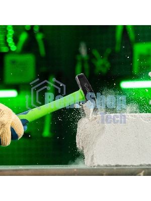 Молоток слесарный Сибртех 200 г, фибергласовая обрезиненная рукоятка