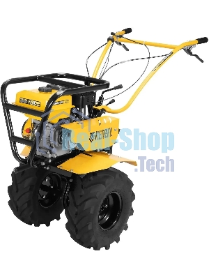 Мотоблок Denzel DPT-670S-PRO, 7 л.с., ремен.сцеп, фрез 3х4, ШОМ, передачи 6В/2Н