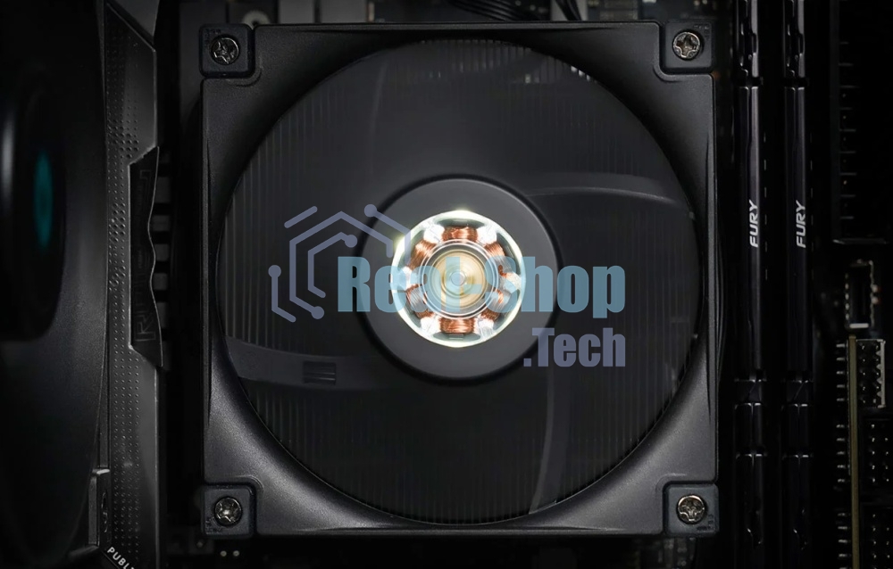 Кулер для процессора DEEPCOOL AN400 черный 92мм алюминий+медь 2900rpm 31db 4-pin 150W 52,5мм
