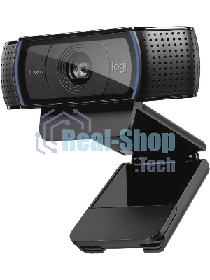 Веб-камера Logitech HD Pro C920 черный 3Mpix (1920x1080) USB2.0 с микрофоном (960-001062)