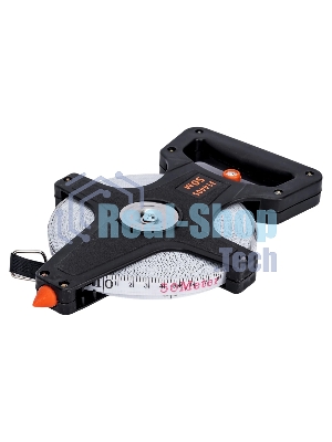 Рулетка геодезическая Sparta, 50 м х 12,5 мм, лента ПВХ, открытый корпус