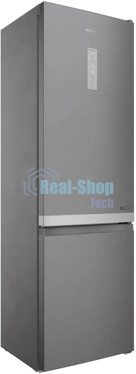 Холодильник Hotpoint HT 7201I MX O3 нержавеющая сталь двухкамерный 239/83 л морозилка снизу, No Frost