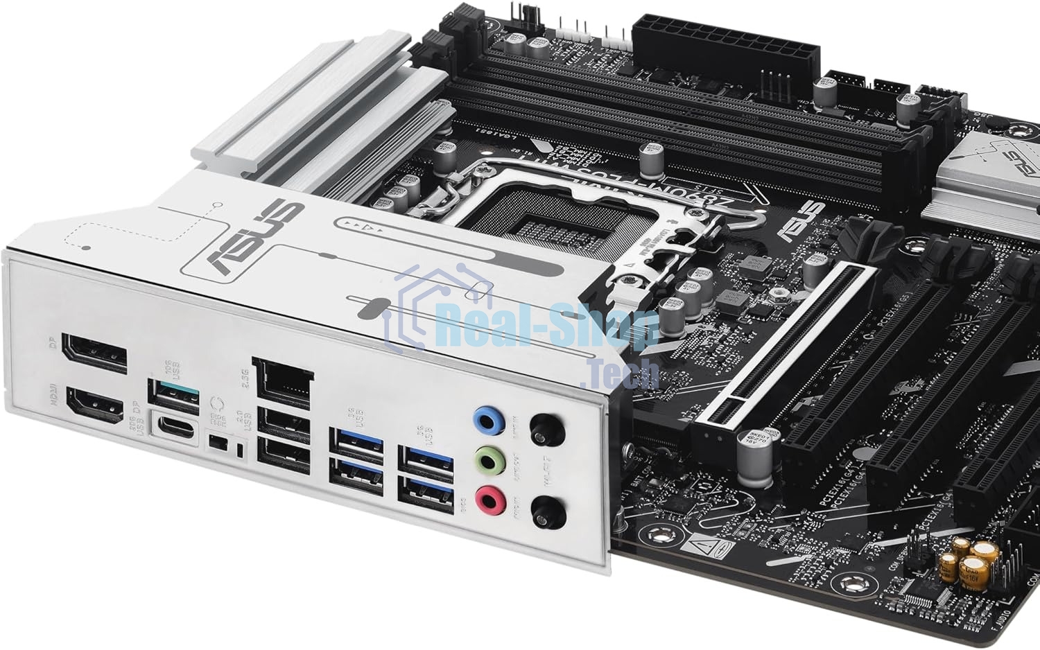 Материнская плата ASUS PRIME Z890M-PLUS WIFI, LGA 1851, Intel Z890, 4xDDR5, 6xSATA, 3xM.2, 1xPCIe 5.0 x16, 1xPCIe 4.0 x4, 2xPCIe 4.0 x1, 1xHDMI, 1xDP, 1x2.5Gb LAN, 2xUSB-A 2.0, 4xUSB-A 3.2 Gen 1, 1xUSB-A 3.2 Gen 2, 1xUSB-C 3.2 Gen 2x2, 3x3.5 мм, 7.1, mATX