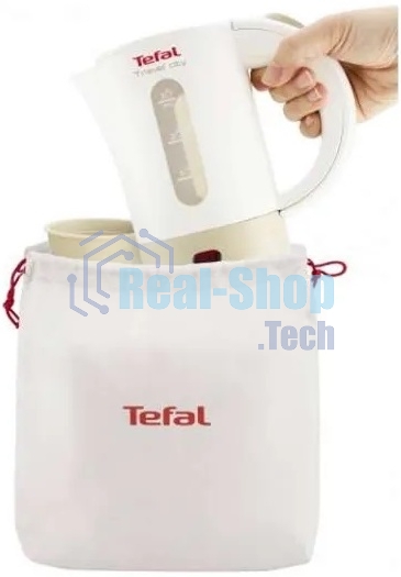 Чайник электрический Tefal KO 120130 650 Вт, 0.5 л, бело-бежевый