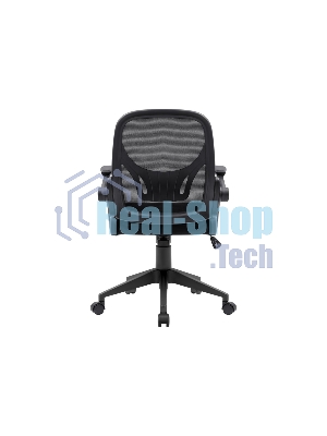Кресло Defender Office черный, сетка, 120 кг, регулируемые подлокотники