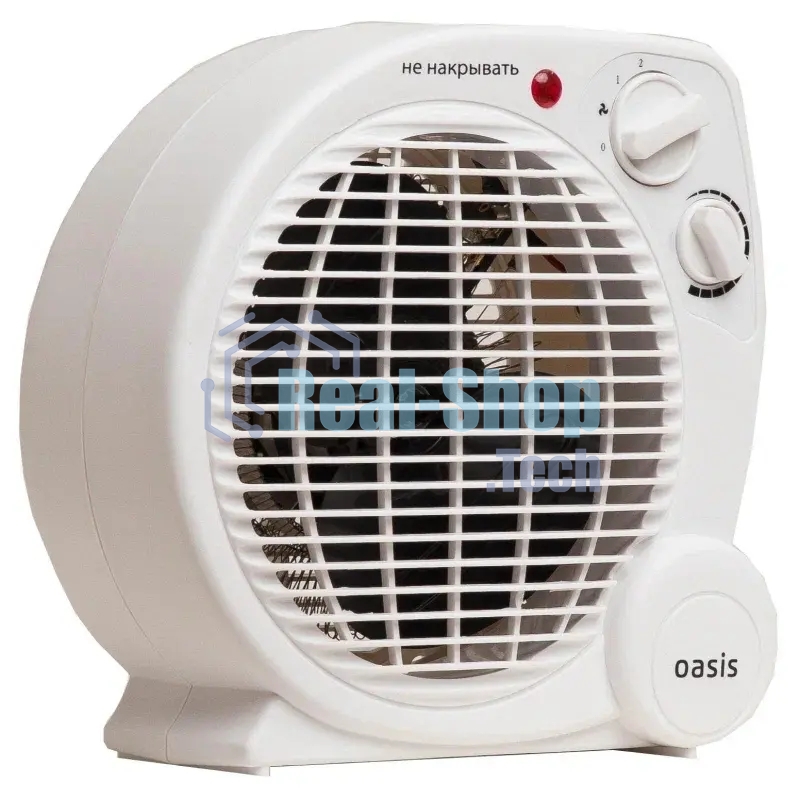 Тепловентилятор Oasis SG-20R (F) белый, 2000 Вт, 20 м2