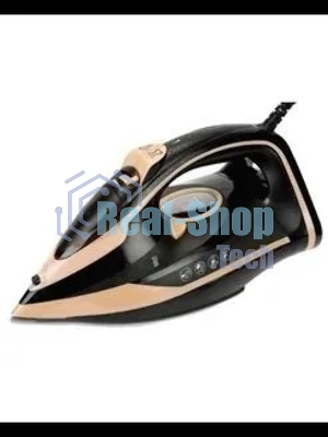 Утюг Kelli KL-1656, 3000 Вт, черный/бежевый