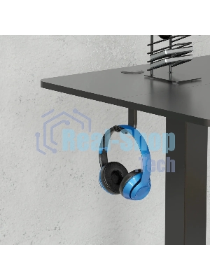 Стол компьютерный Cactus CS-EDL-BBK черный, столешница ДСП, каркас черный