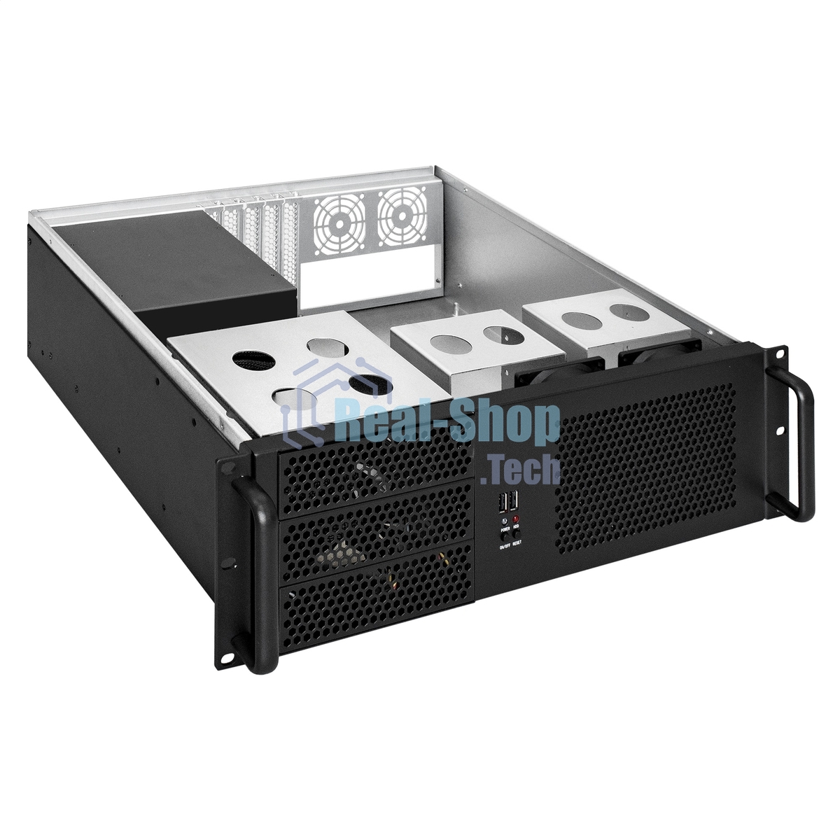 Серверный корпус ExeGate Pro 3U390-08 (RM 19