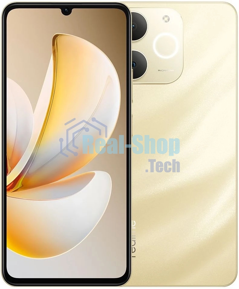 Смартфон Realme Note 70 RMX5313 6/128Gb, золотой