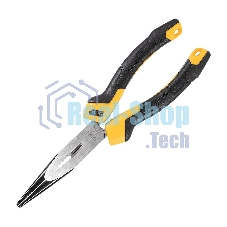 Удлиненные плоскогубцы Deli DL2108Z 200мм, сталь CrV, прорезиненная двухкомпонентная ручка