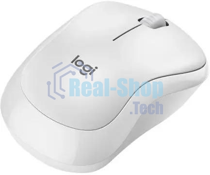 Мышь беспроводная Logitech M240 SILENT белый, 4000 dpi, Bluetooth, кнопки - 3