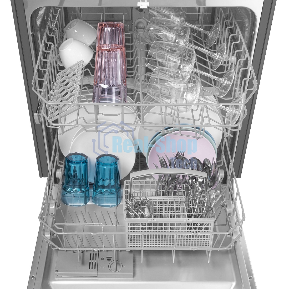 Встраиваемая посудомоечная машина HOMSair DW64E, серебристый, 59.8 см, 12 компл., 49 дБ, класс A++