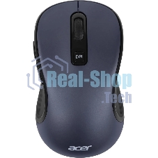 Мышь беспроводная Acer OMR306 черный/серый, 1600 dpi, радиоканал, USB, кнопки - 6