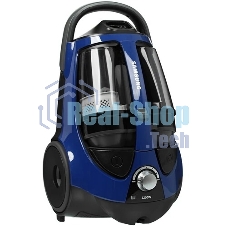 Пылесос Samsung VCC8836V36/XEV синий/черный, 430/2200 Вт, уборка сухая, пылесборник контейнер 2 л