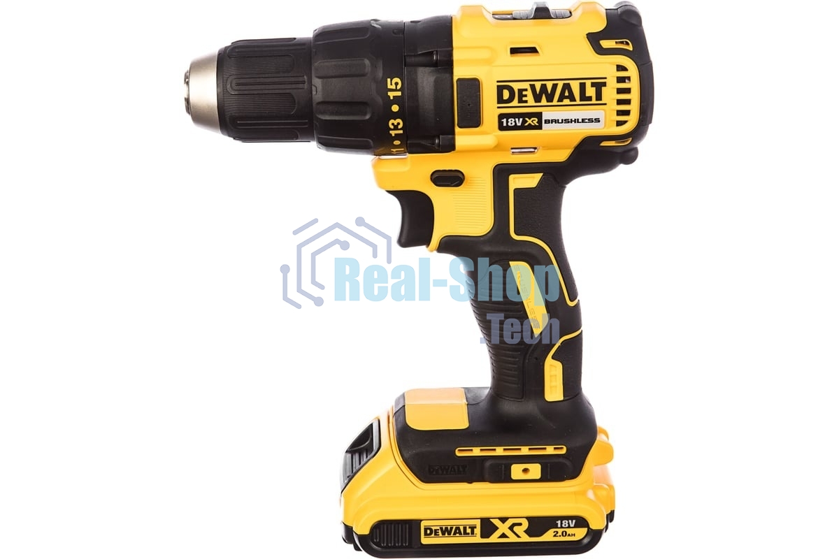 Аккумуляторная безударная бесщеточная дрель - шуруповерт XR DeWalt DCD777D2T-QW