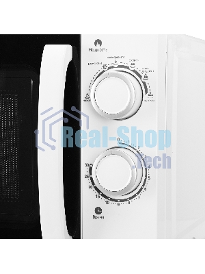 Микроволновая печь Kraft KF20MW7W-102M белый, 20 л, 700 Вт, переключатели - поворотный механизм