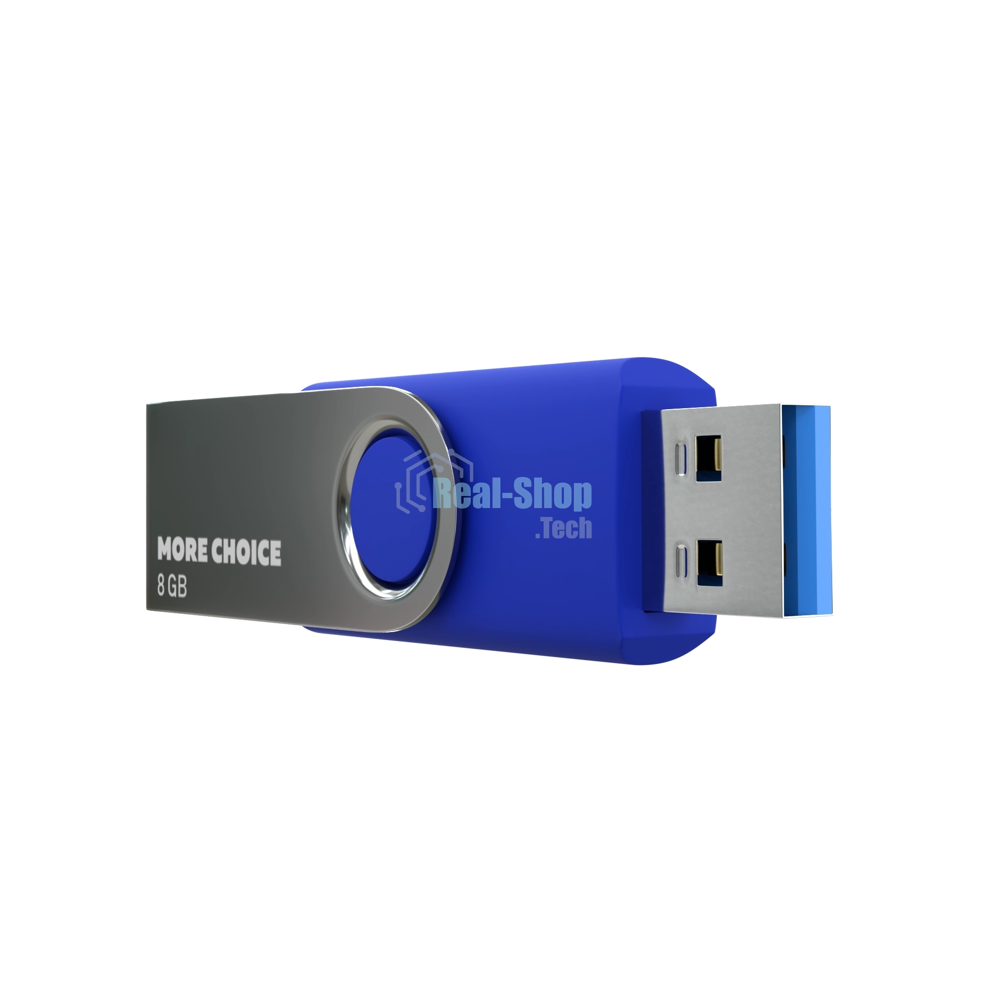 Флешка USB More Choice (4610196407529) MF8-4 USB 8Gb 2.0 Blue