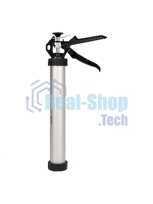 Пистолет для герметика Deli DL2380 Размер: 15 дюймов/380 мм. Сталь А3 + алюминий. Угол поворота 360.