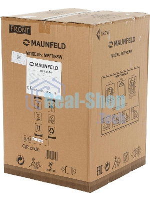 Морозильная камера Maunfeld MFFR85W, белый, 80л, 3 ящика