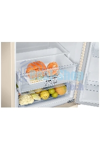 Холодильник Samsung RB37A5200EL/WT бежевый двухкамерный 269/118 л морозилка снизу
