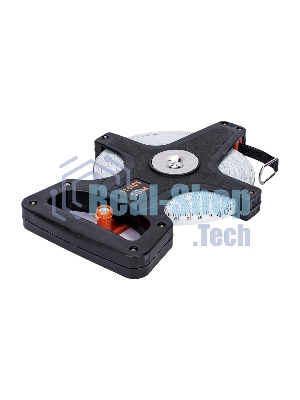 Рулетка геодезическая Sparta, 50 м х 12,5 мм, лента ПВХ, открытый корпус