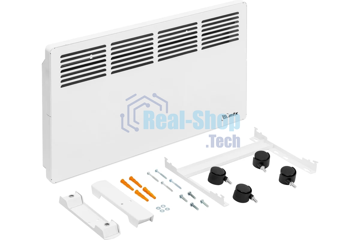 Конвектор MTX КМ-1500.2 белый, 1500 Вт, 20 м2, термостат