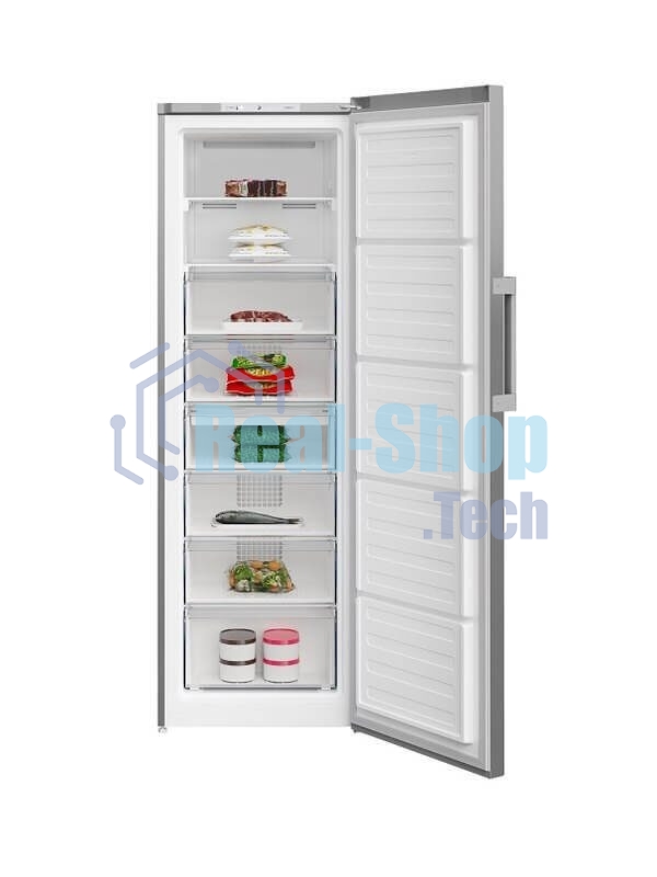 Морозильная камера Beko B1RFNK312G, серый, 275л, 6 ящиков