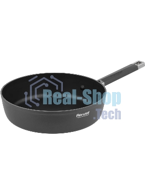 Сотейник Rondell Stolz RDA-1770, 28 см, без крышки, серый