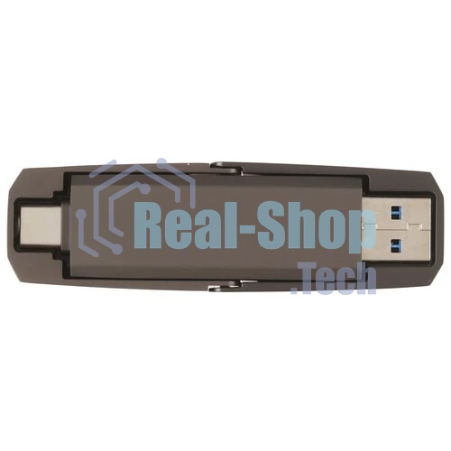 Флешка USB Netac US5 NT03US5C-512G-32TA 512Gb USB 3.2+TypeC Solid State Flash, up to 550MB/500Mb/s