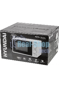 Микроволновая печь Hyundai HYM-M2003 белый, 20 л, 700 Вт, переключатели - поворотный механизм