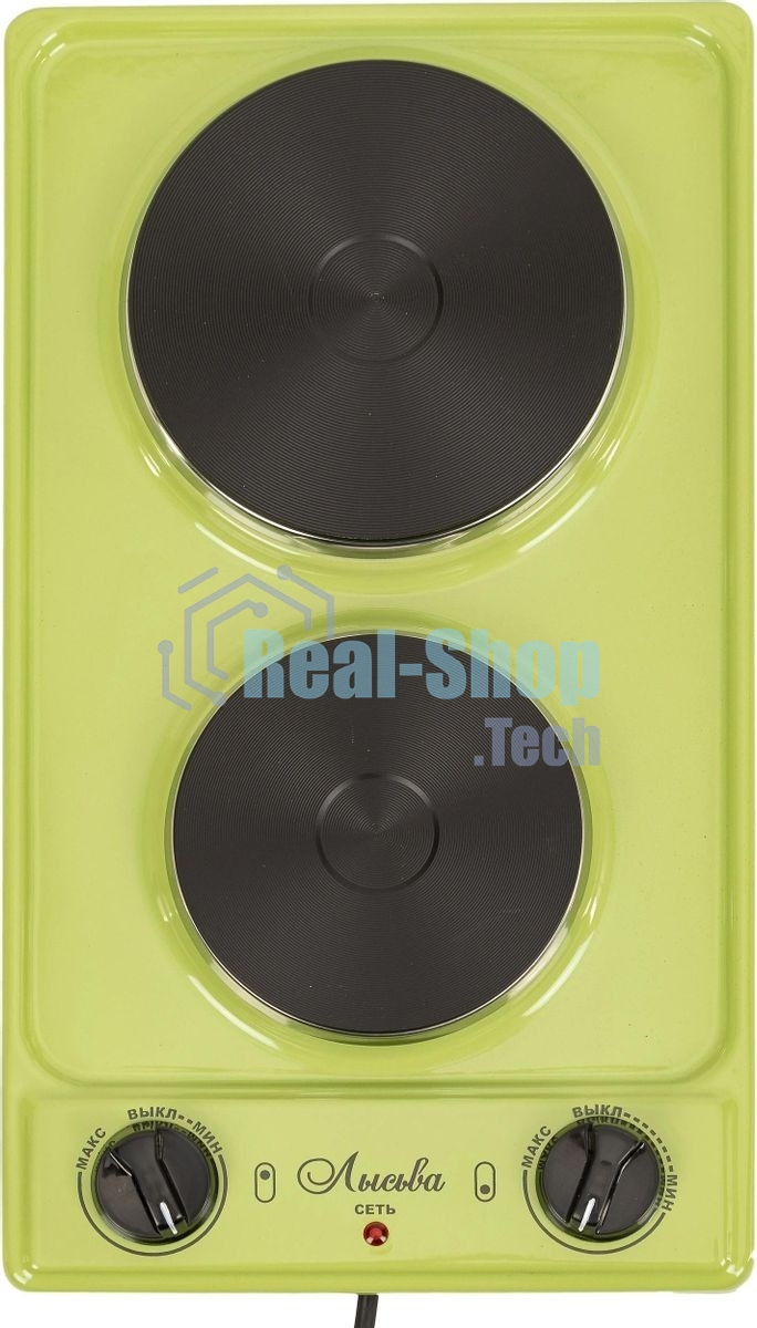 Плита настольная электрическая ЭПБ 22 зеленый (настольная)