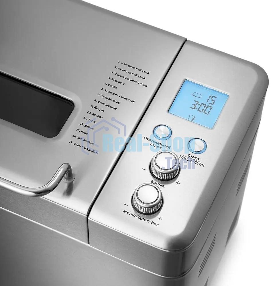 Хлебопечка KitFort КТ-304, нержавеющая сталь