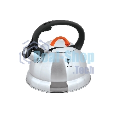 Чайник для плиты LEONORD Freundlich-3001QS из нержавеющей стали со свистком, 2,3л (в уп. 6 шт)