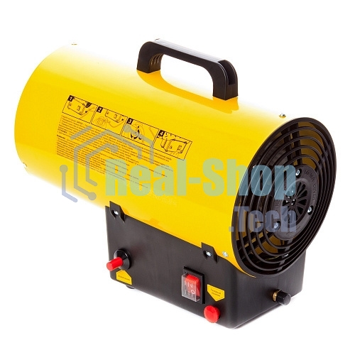 Тепловая пушка газовая RedVerg RD-GH12 1200Вт желтый/черный