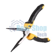 Удлиненные плоскогубцы Deli DL2108Z 200мм, сталь CrV, прорезиненная двухкомпонентная ручка